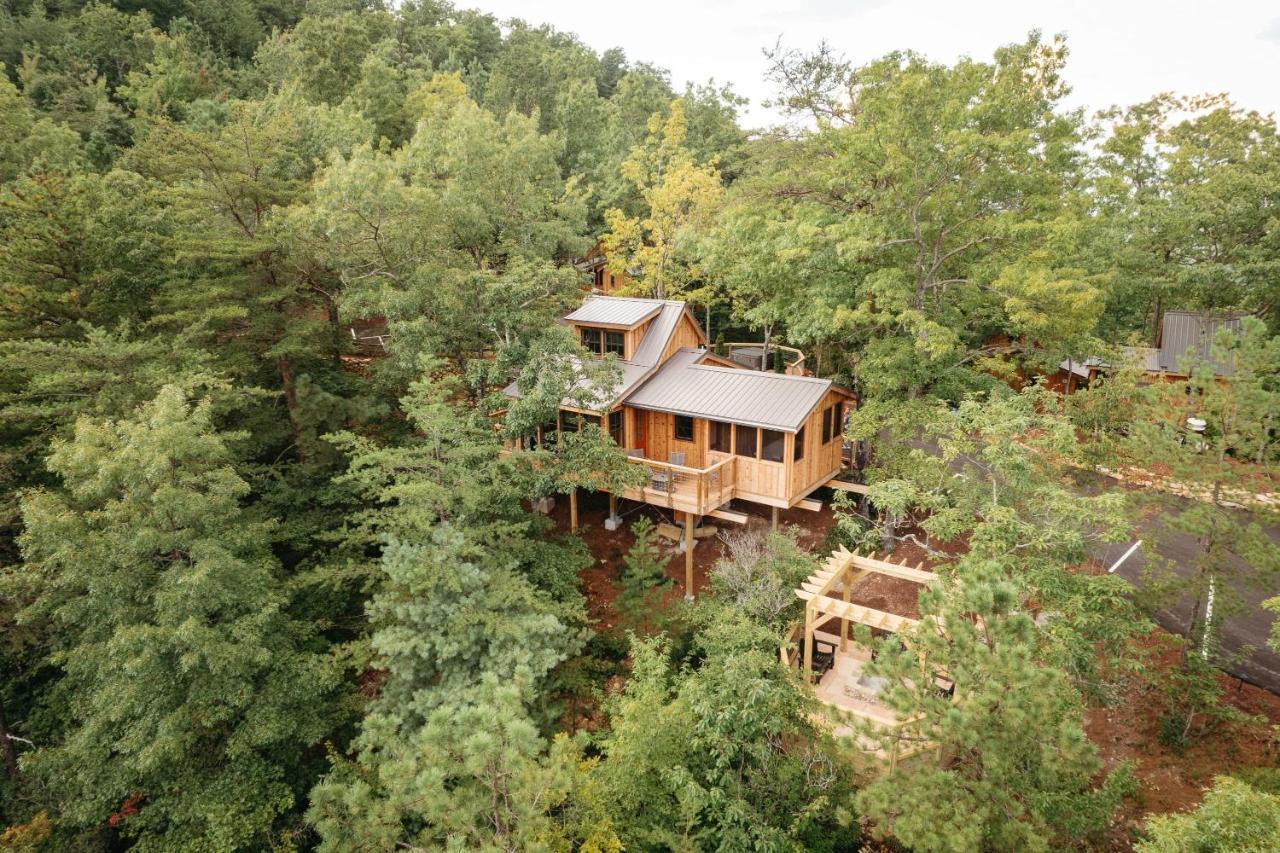 The Blackjack Oak In Treehouse Grove At Norton Creek Gatlinburg Buitenkant foto