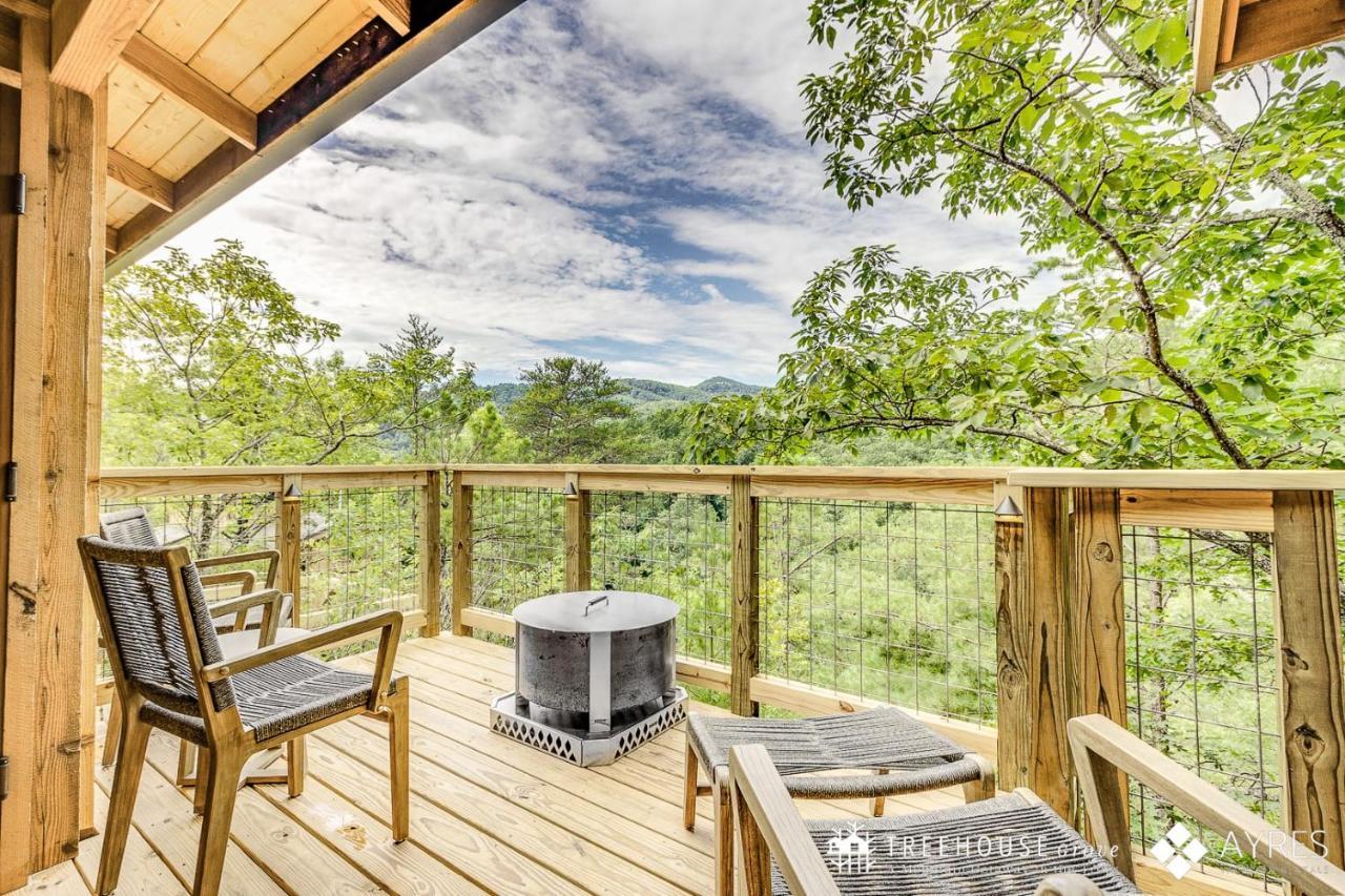 The Blackjack Oak In Treehouse Grove At Norton Creek Gatlinburg Buitenkant foto