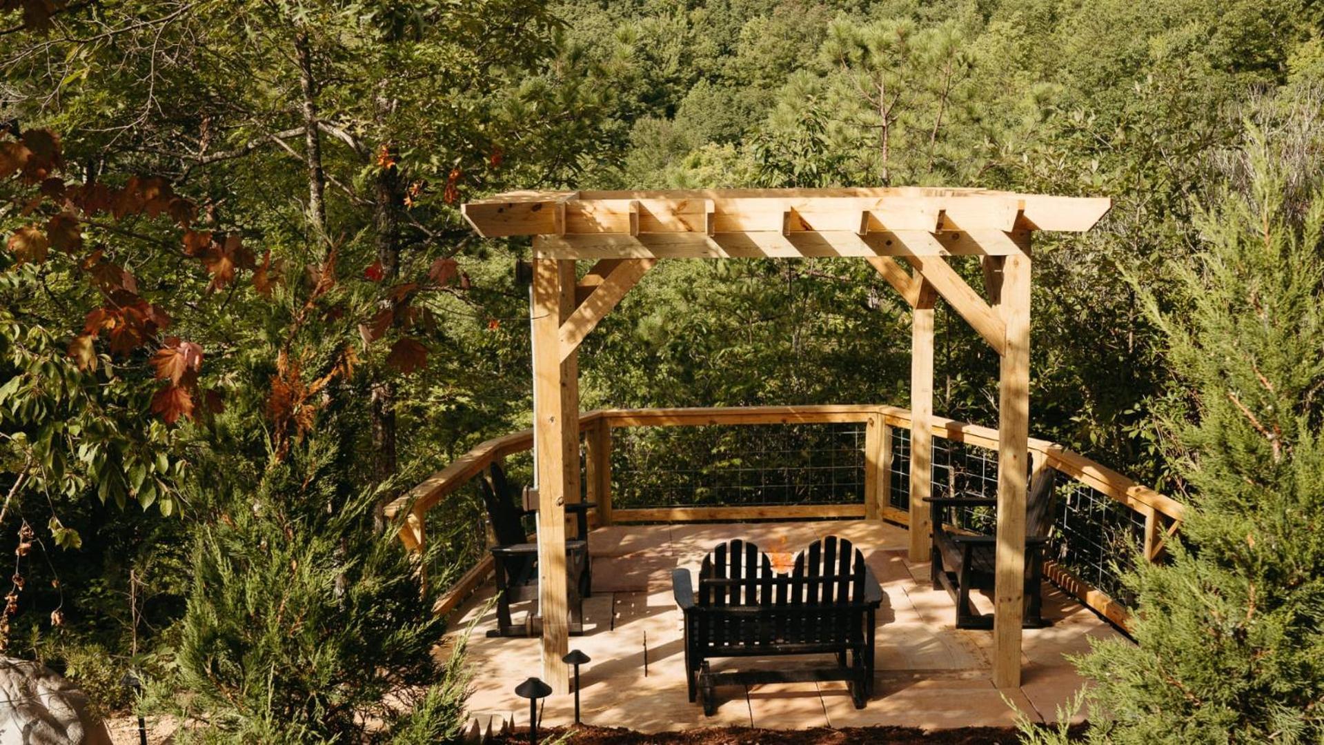 The Blackjack Oak In Treehouse Grove At Norton Creek Gatlinburg Buitenkant foto